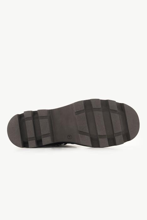 Leder-Bikerboots, Weite H