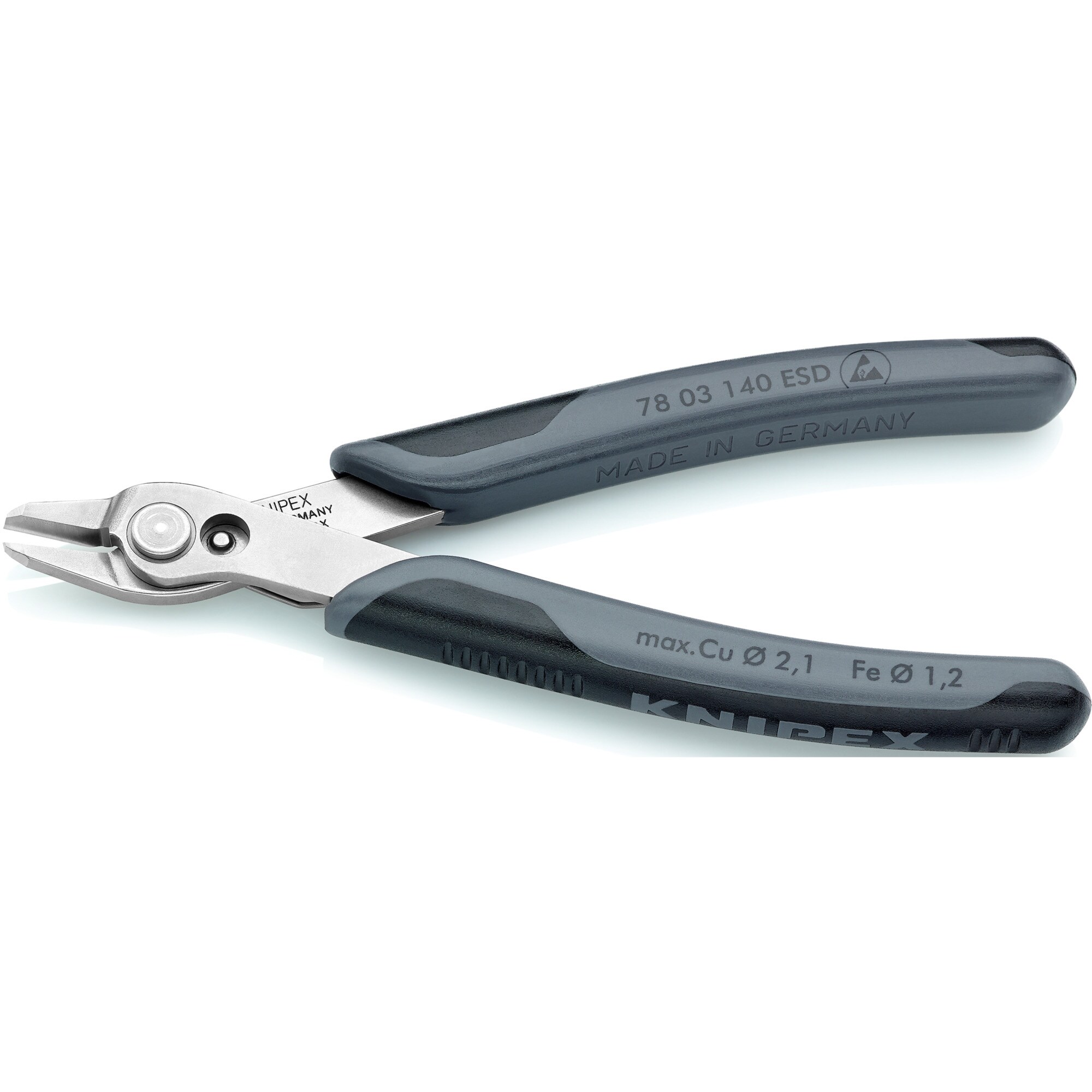Knipex Elektronik-Zange Electronic-Super-Knips 7803140 ESD