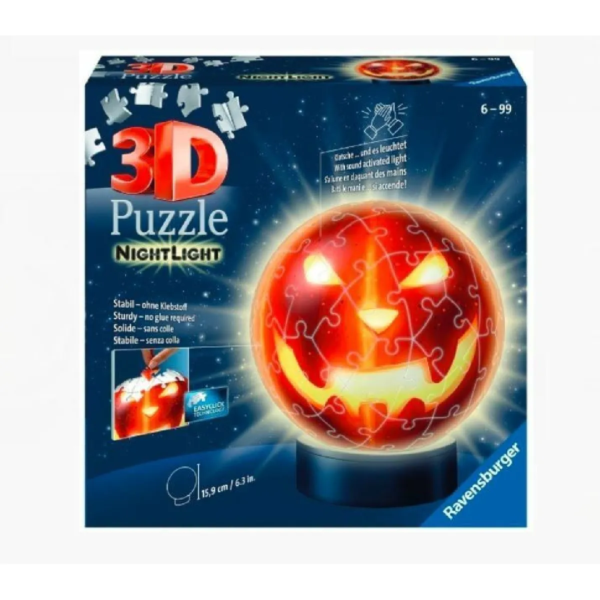 Ravensburger 3D Ball Halloween Citrouille