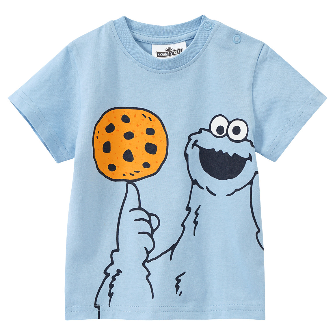 Topomini Sesamstraße T-Shirt mit Print hellblau