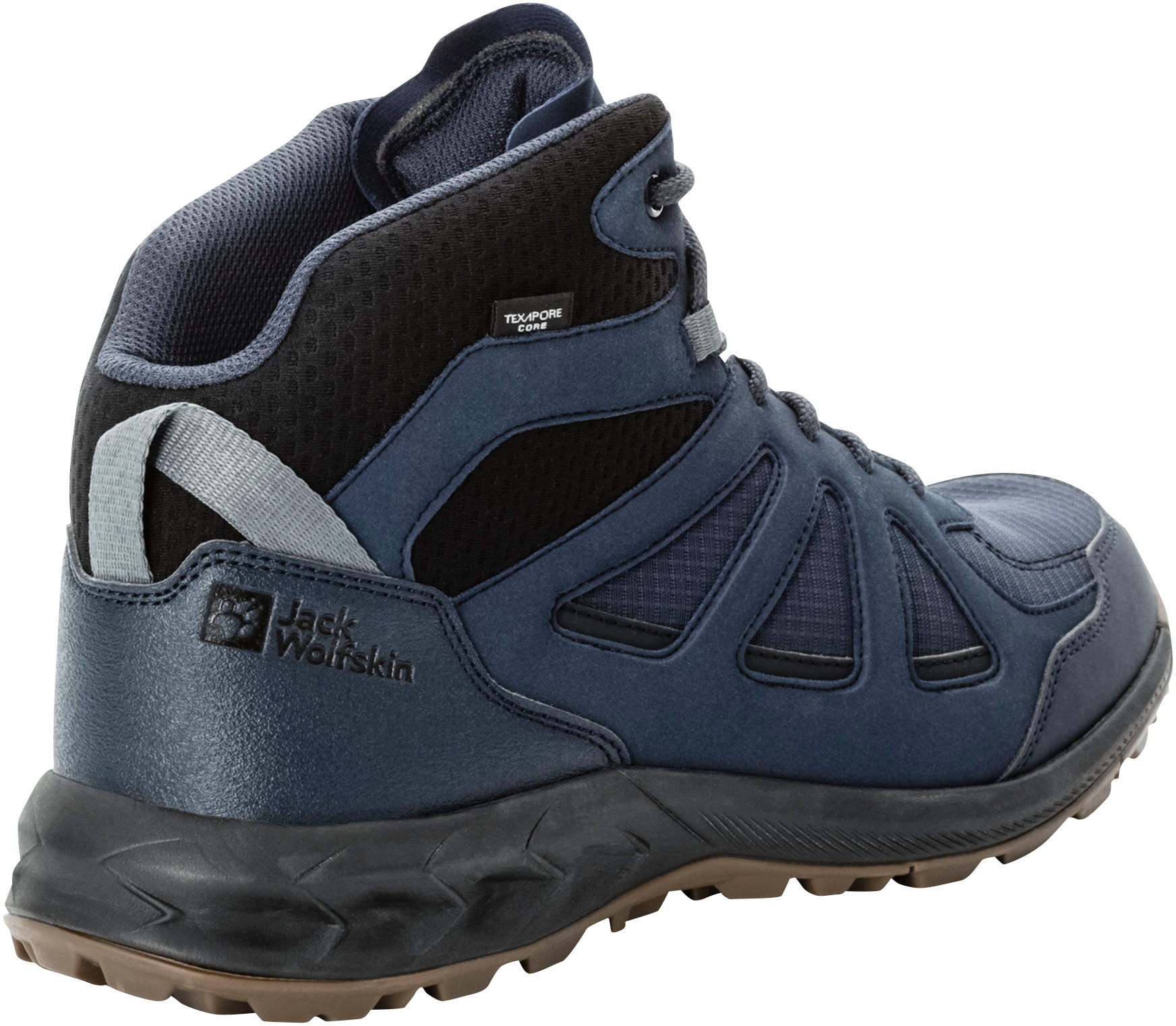 Jack Wolfskin Wanderschuh »WOODLAND 2 TEXAPORE MID M«  wasserdicht, Trekkingschuh