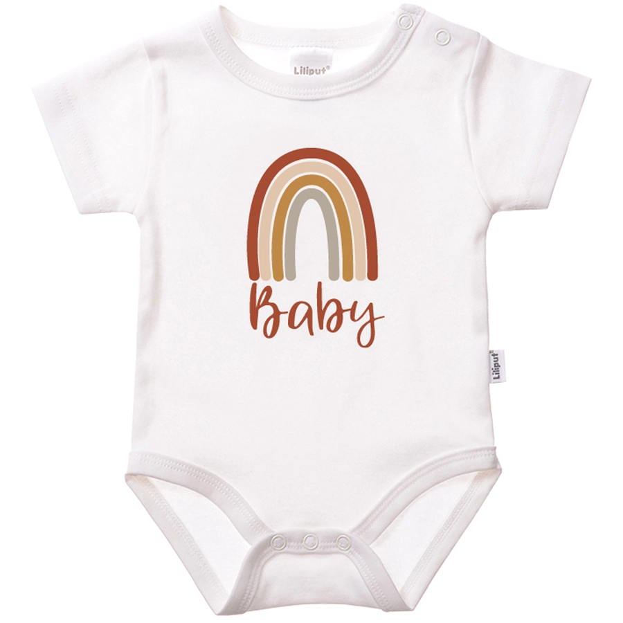 Liliput Baby-Body Regenbogenbaby weiß