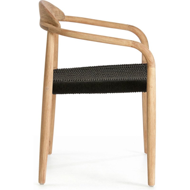 Chaise Nina - corde - bois d'acacia massif