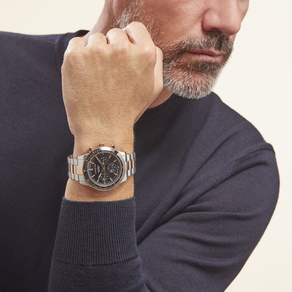 Montre Cerruti Turchino Slim Noir