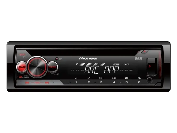 Pioneer DEH-S410DAB - Bil - CD-modtager - in-dash - Single-DIN - 50 watt x 4