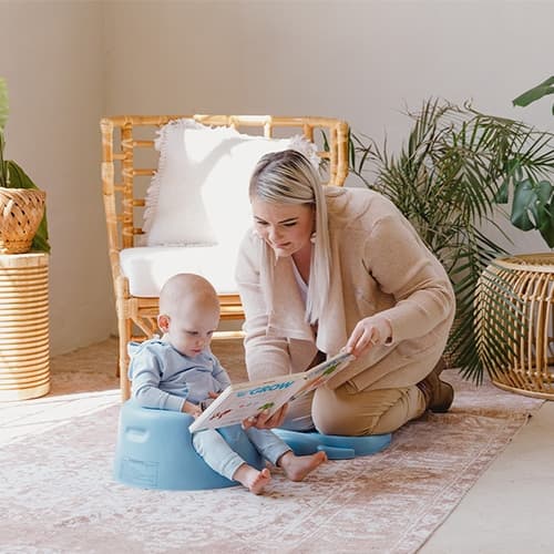Bumbo Floor Seat - babystol, mimosa