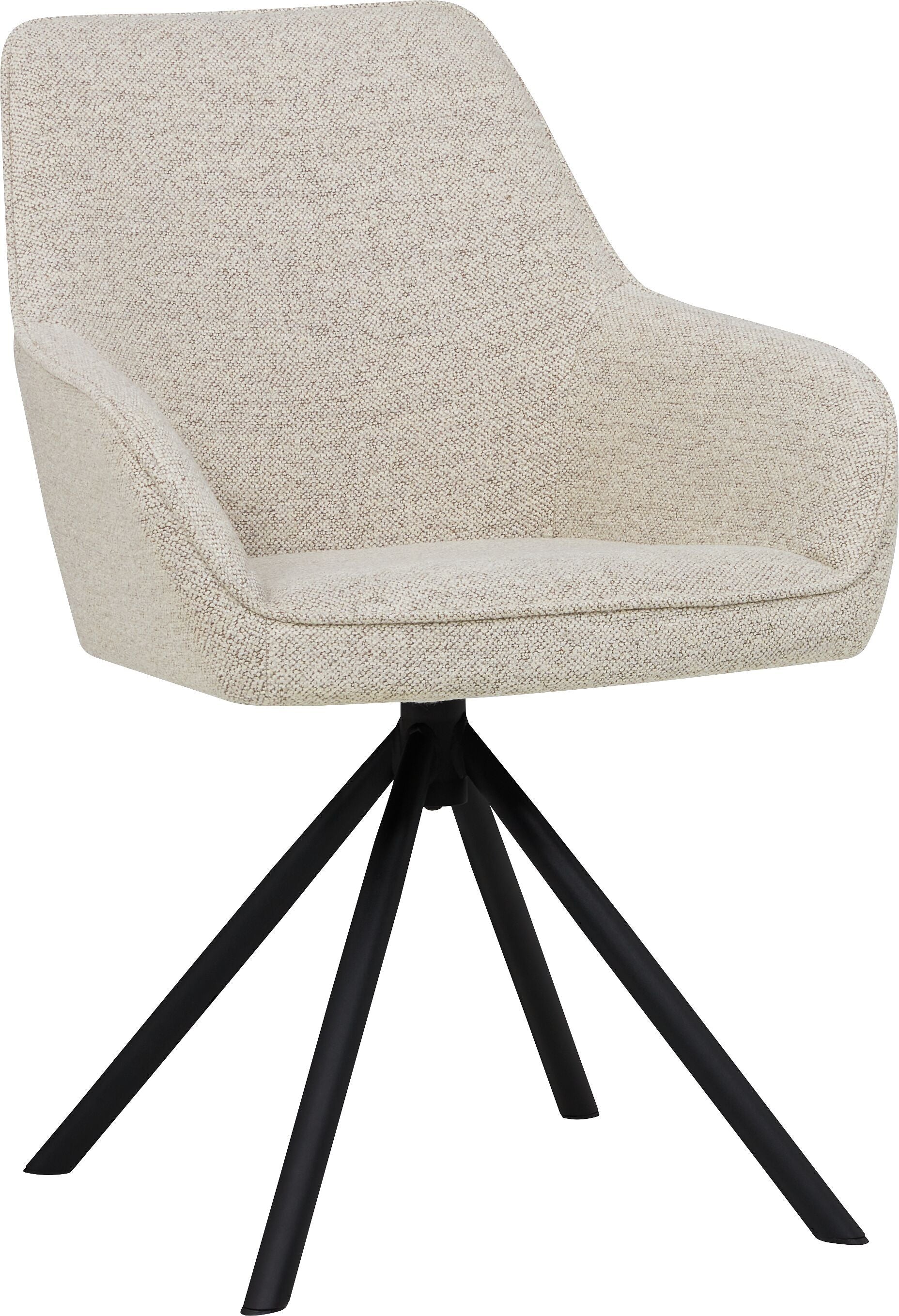 ALMA Stuhl - Beige / B: 58.0 cm x T: 58.5 cm x H: 84.0 cm