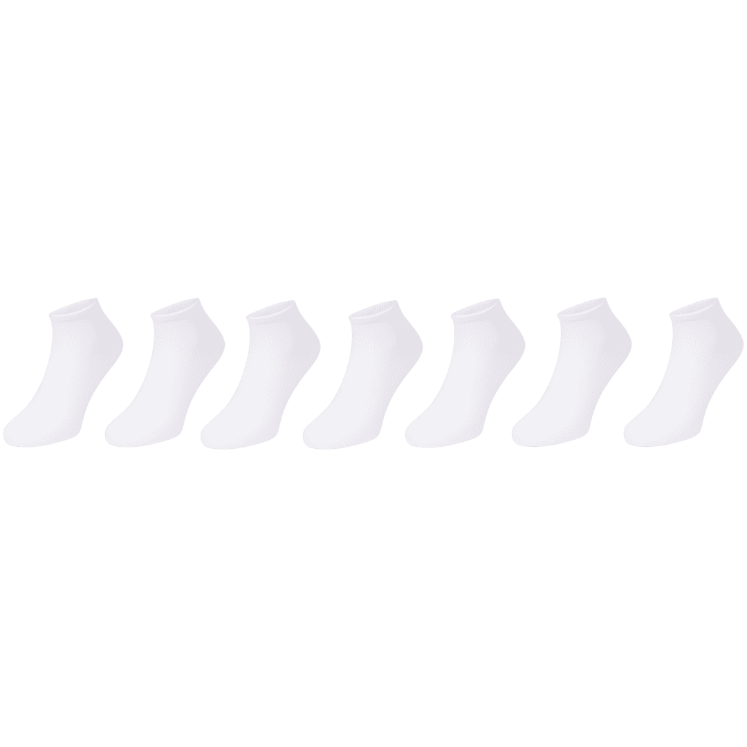 Sneakersokken Maten 35 - 42 | 7 paar