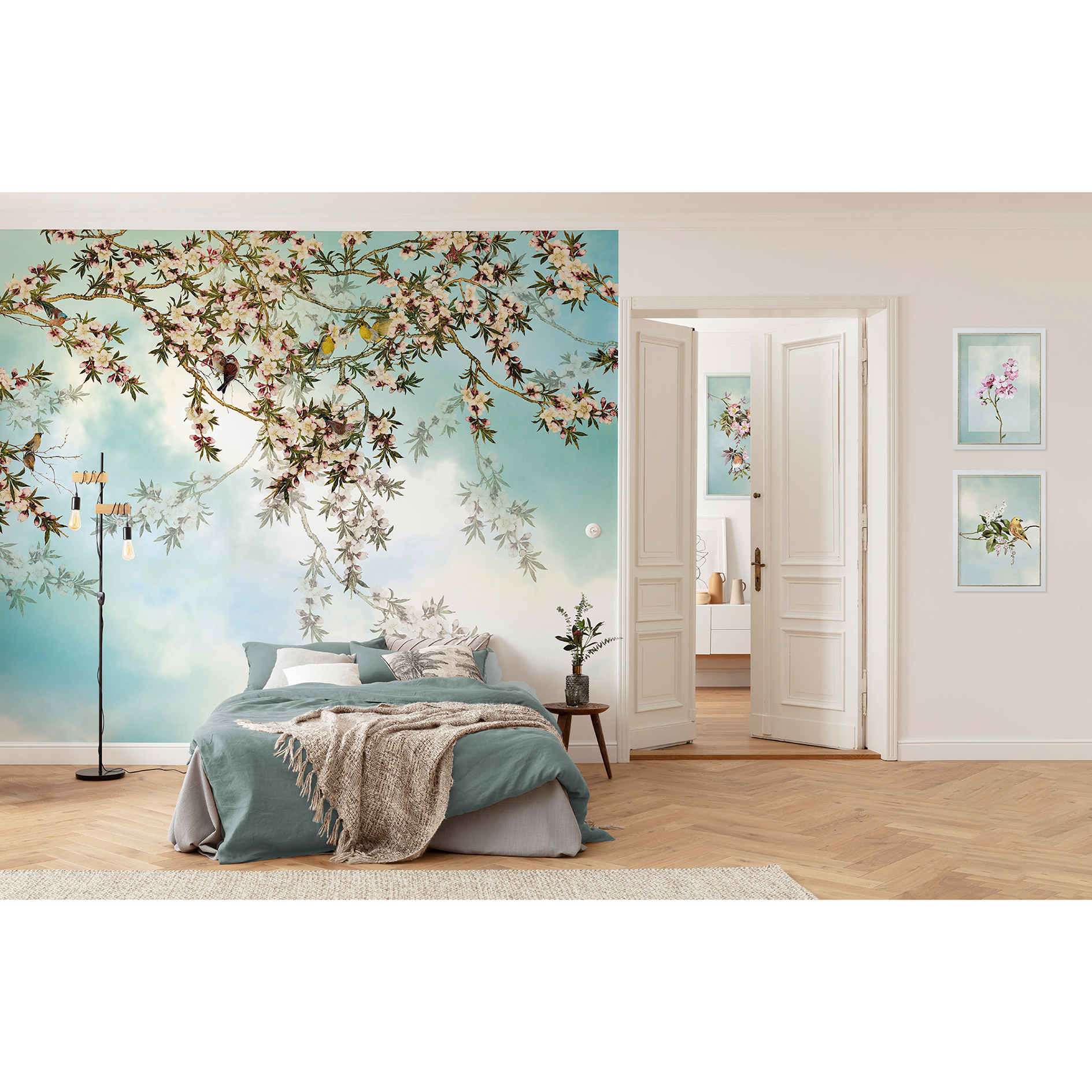 Wandbild GAZOUILLIS DES OISEAUX - bunt - 50x70 cm