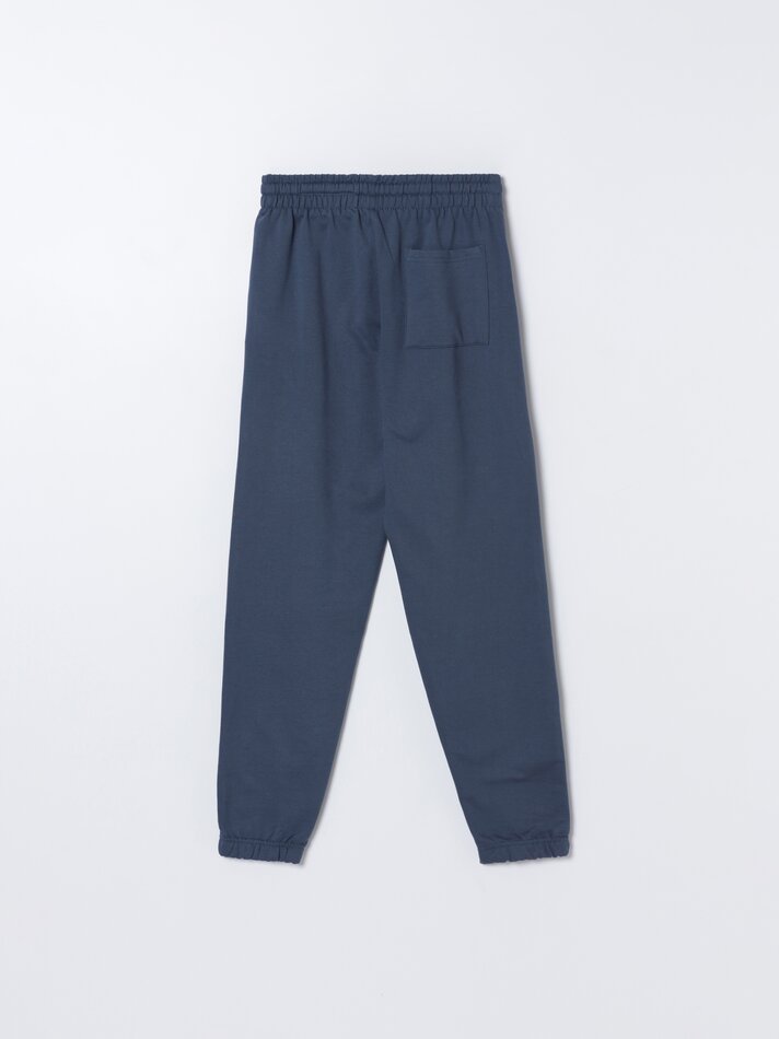 Conjunto com 3 calças jogger básicas - Azul Médio