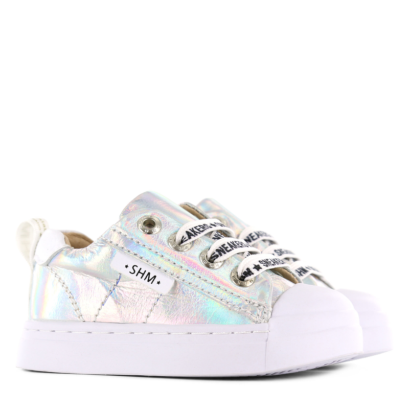 Shoesme Metallic Silber Sneaker