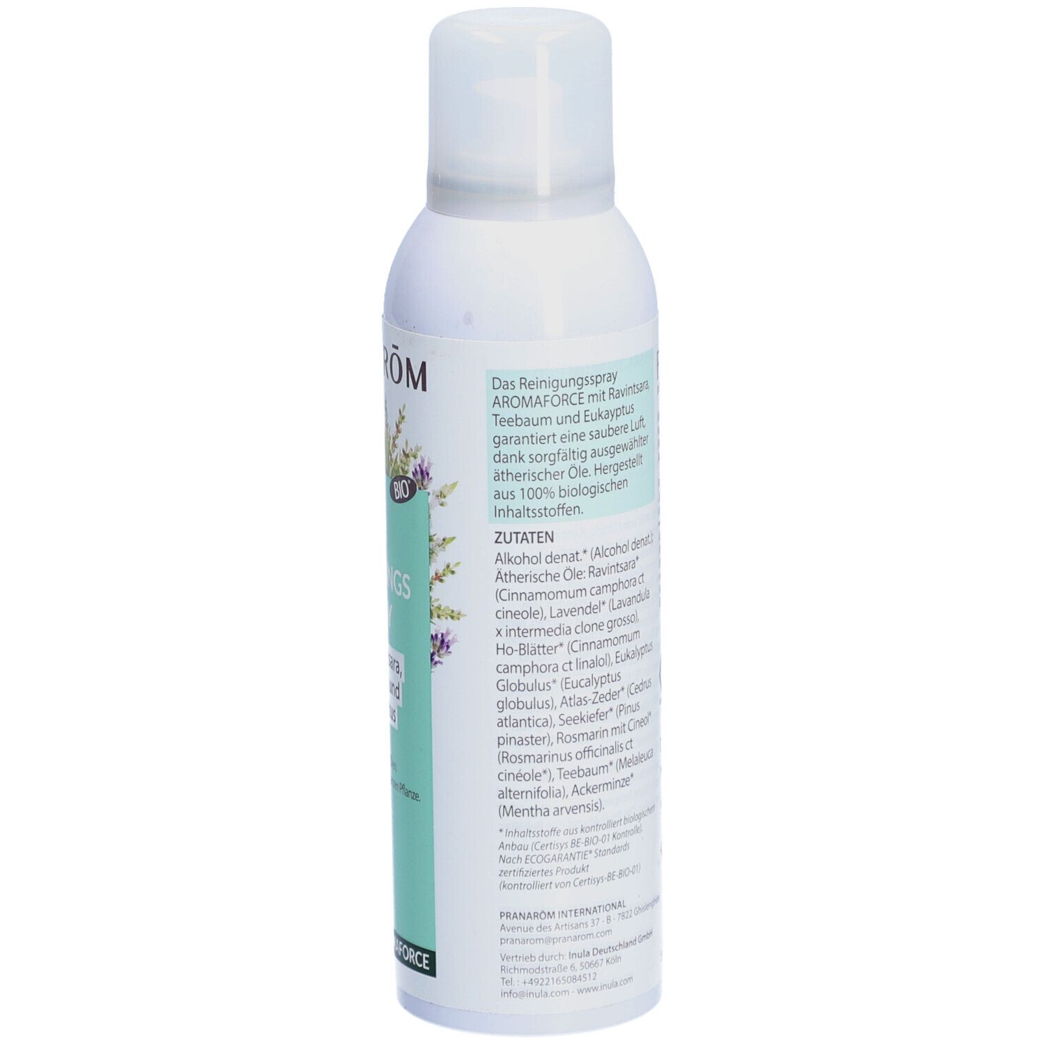 PRANAROM Reiniungsspray mit Ravintsara Teebaum und Eukalyptus Bio