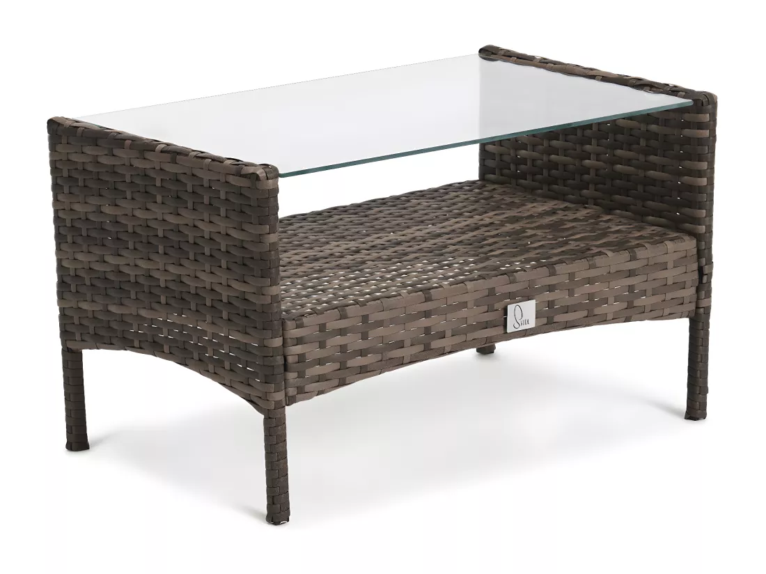 Ensemble de meubles de jardin en poly rotin
