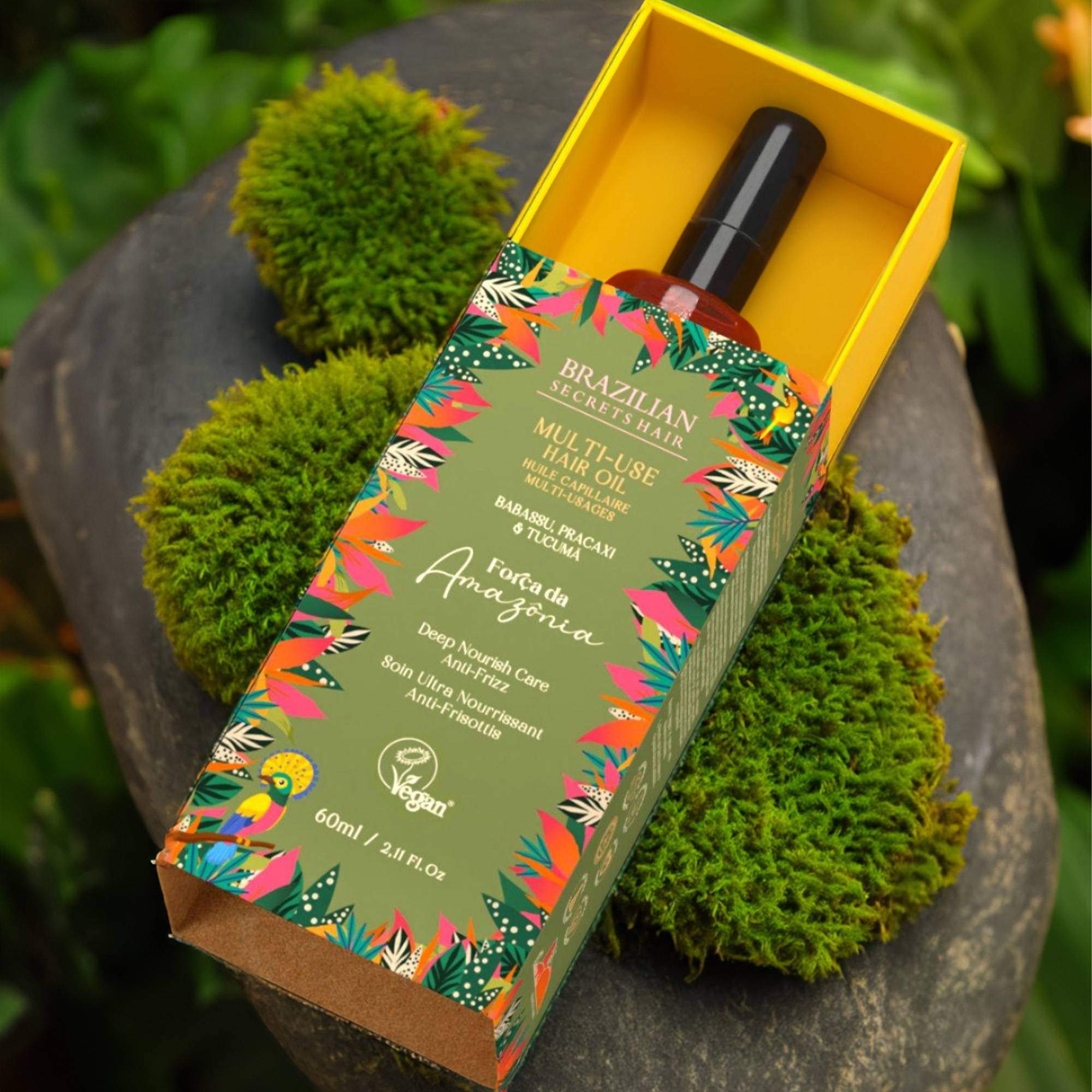Huile capillaire multi-usages Força da Amazonia / 60ml