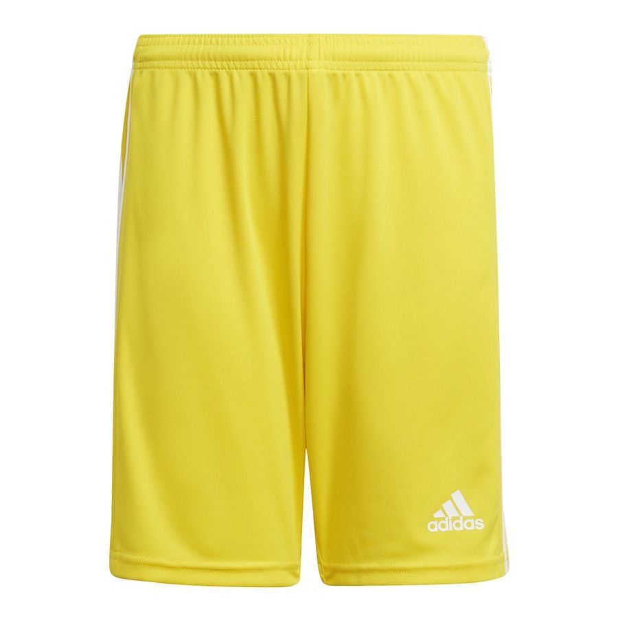 adidas Short Squadra 21 - Jaune/Blanc Enfant