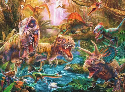 Ravensburger Puslespill Dinosaurs XXL 150 Brikker