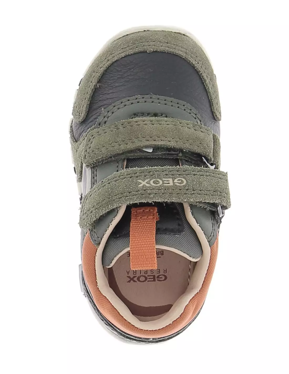 GEOX IUPIDOO - Baskets GREENBLACK