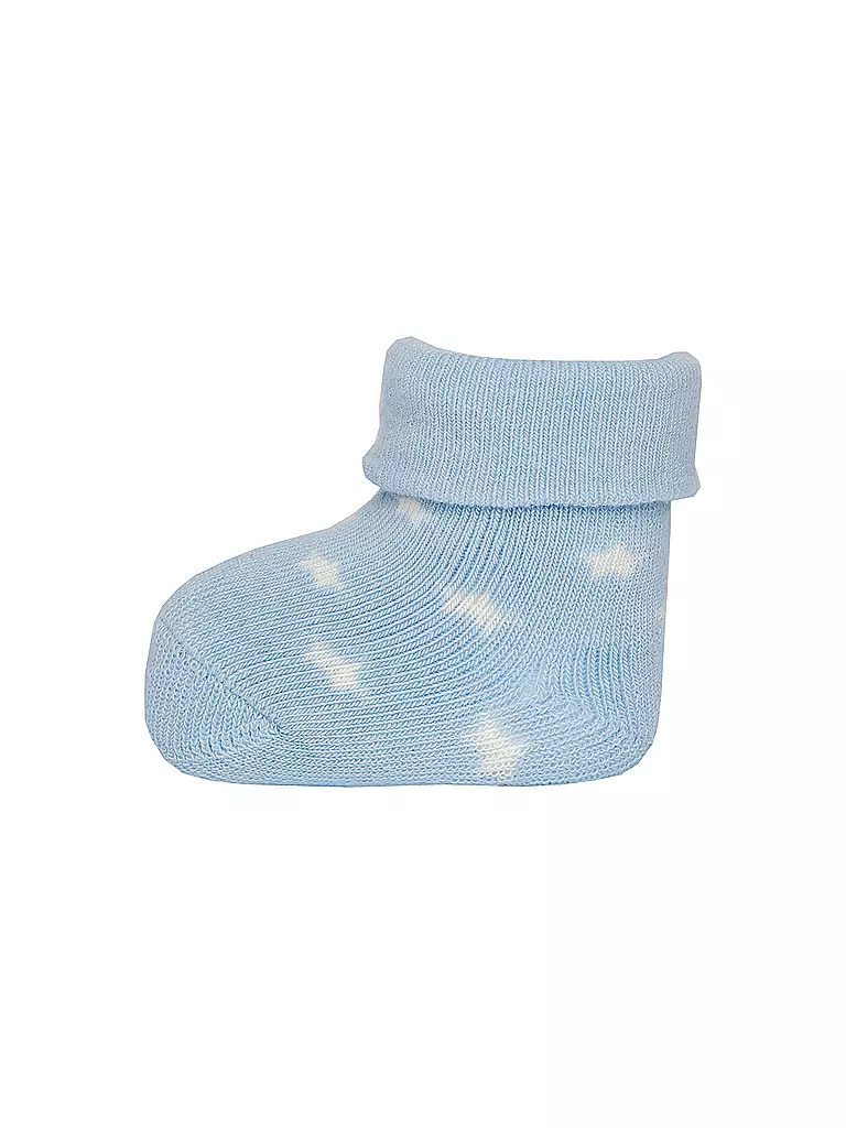 EWERS Baby Socken 3er Pack h.blau blau