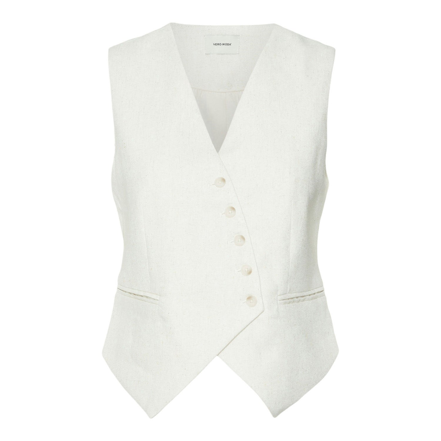 Vero Moda  Florence Linen Waistcoat