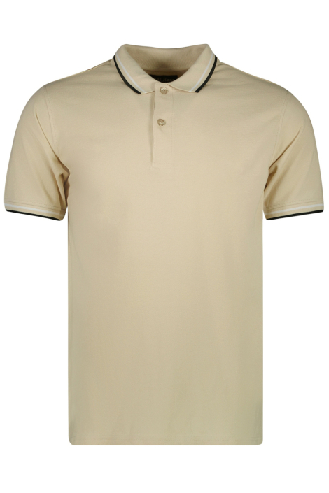 Cars beige heren polo