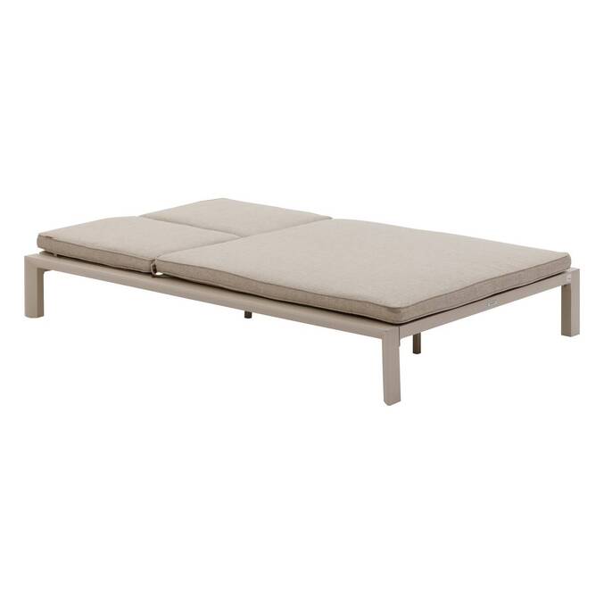 Lit de piscine double ÉVASION Argile & Beige