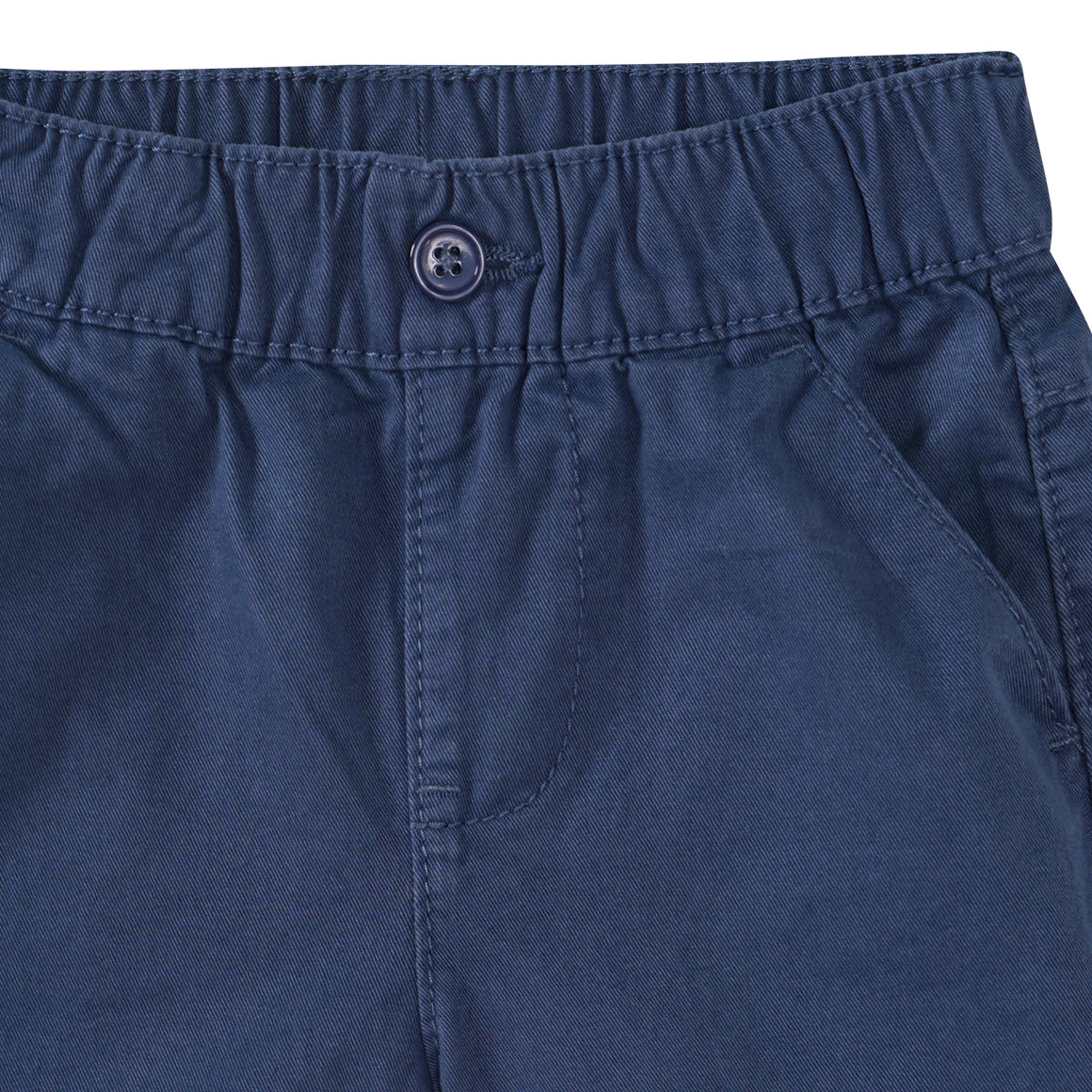 Topomini Baby Shorts in unifarben dunkelblau