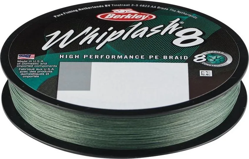 Berkley Whiplash 8 150m 0.18mm Green