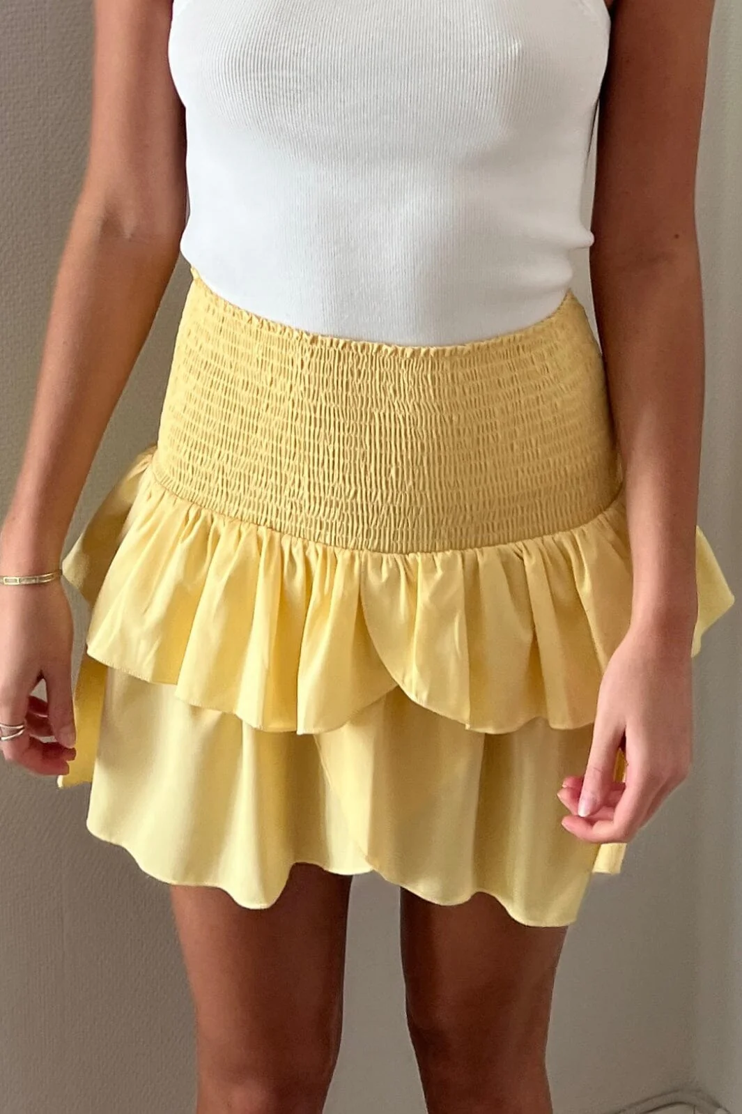 Neo Noir Carin R Skirt yellow