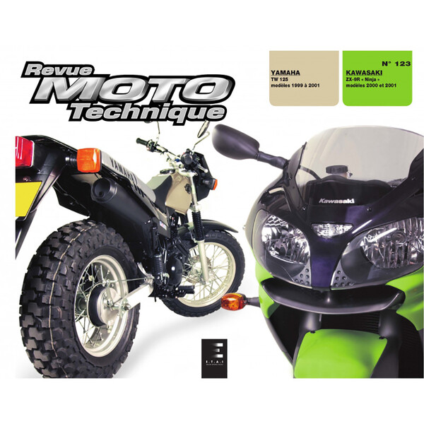 Etai - RMT 123.1 YAMAHA TW125 (1999 à 2001) et KAWASAKI ZX-9R (2000 à 2001)