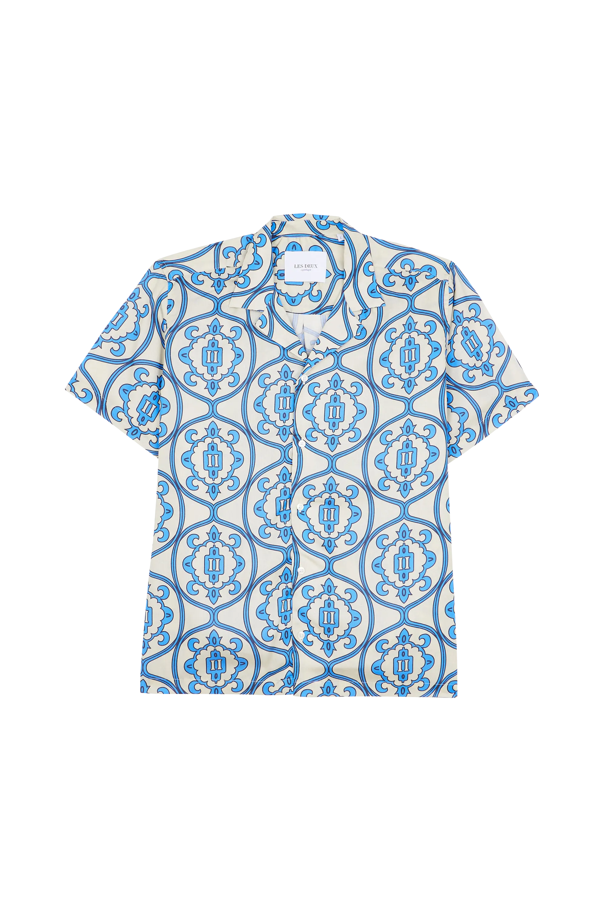 LES DEUX chemise ORNAMENT AOP Multicolore