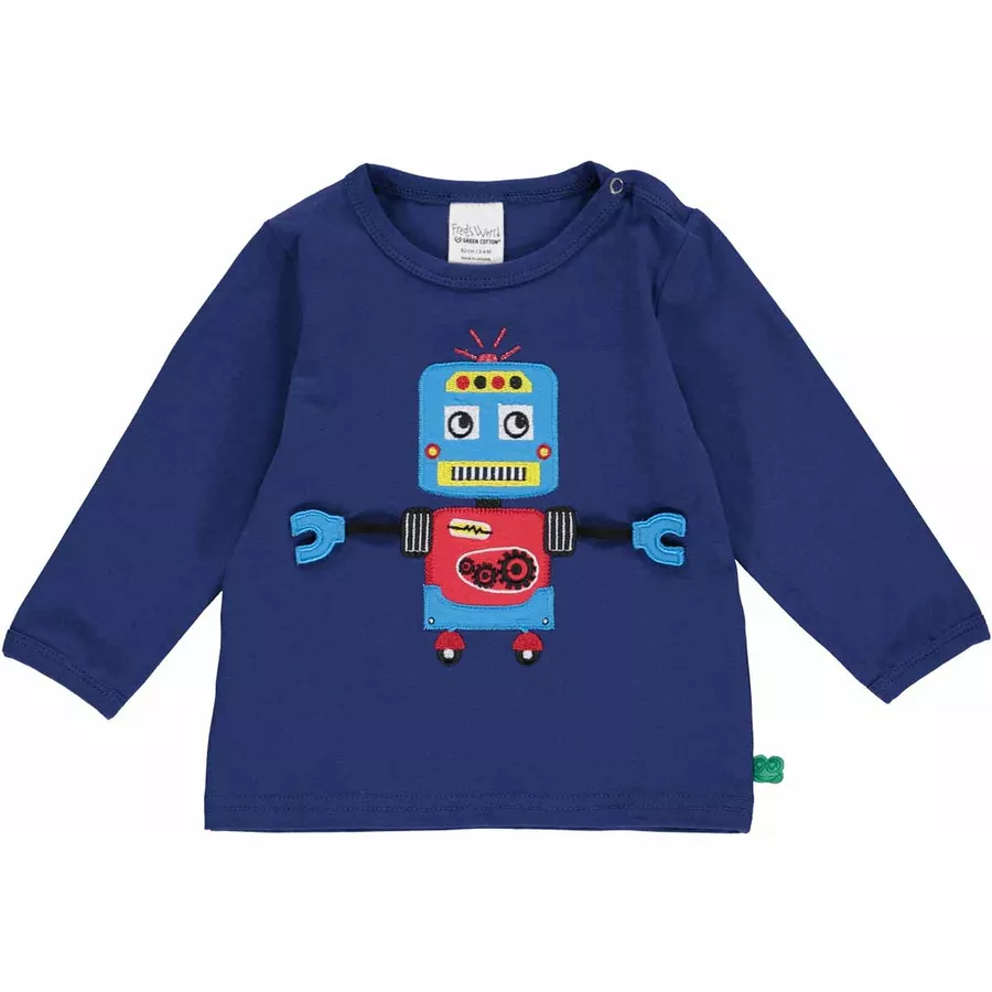 Fred's World Babylangarmshirt blue