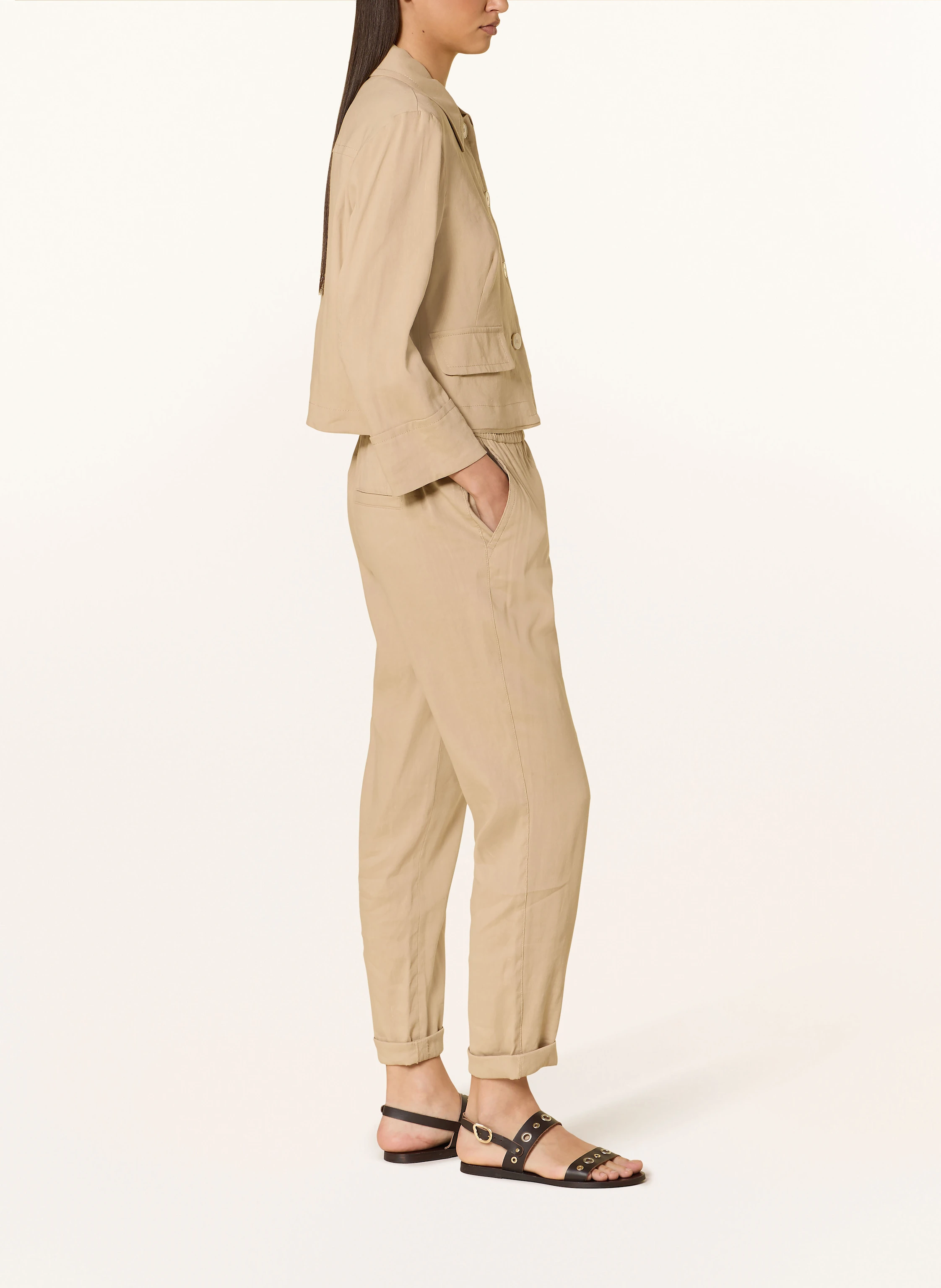 MARC CAIN Hose RHODOS mit Leinen