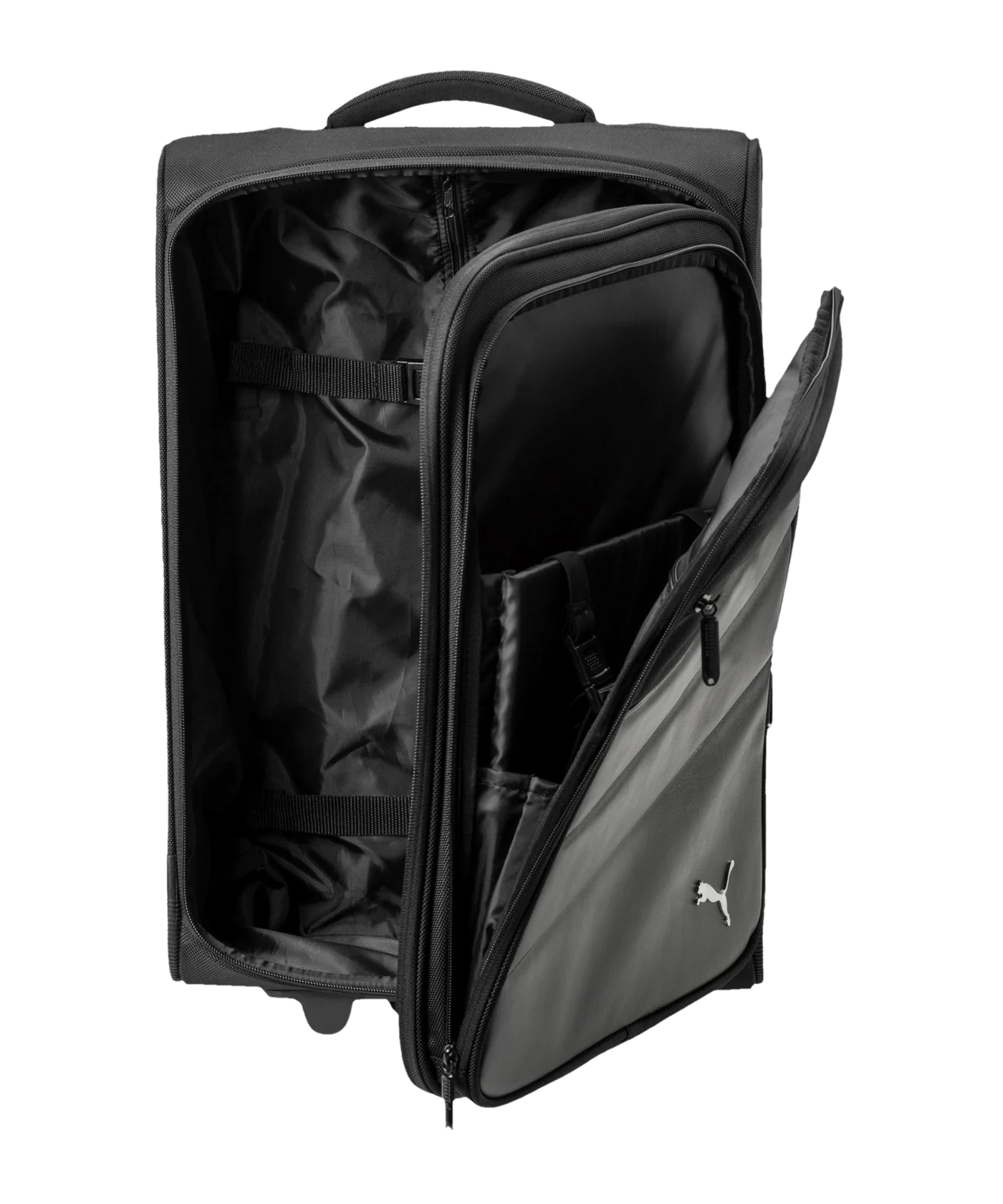 PUMA Team Trolley Bag Koffer Schwarz F01