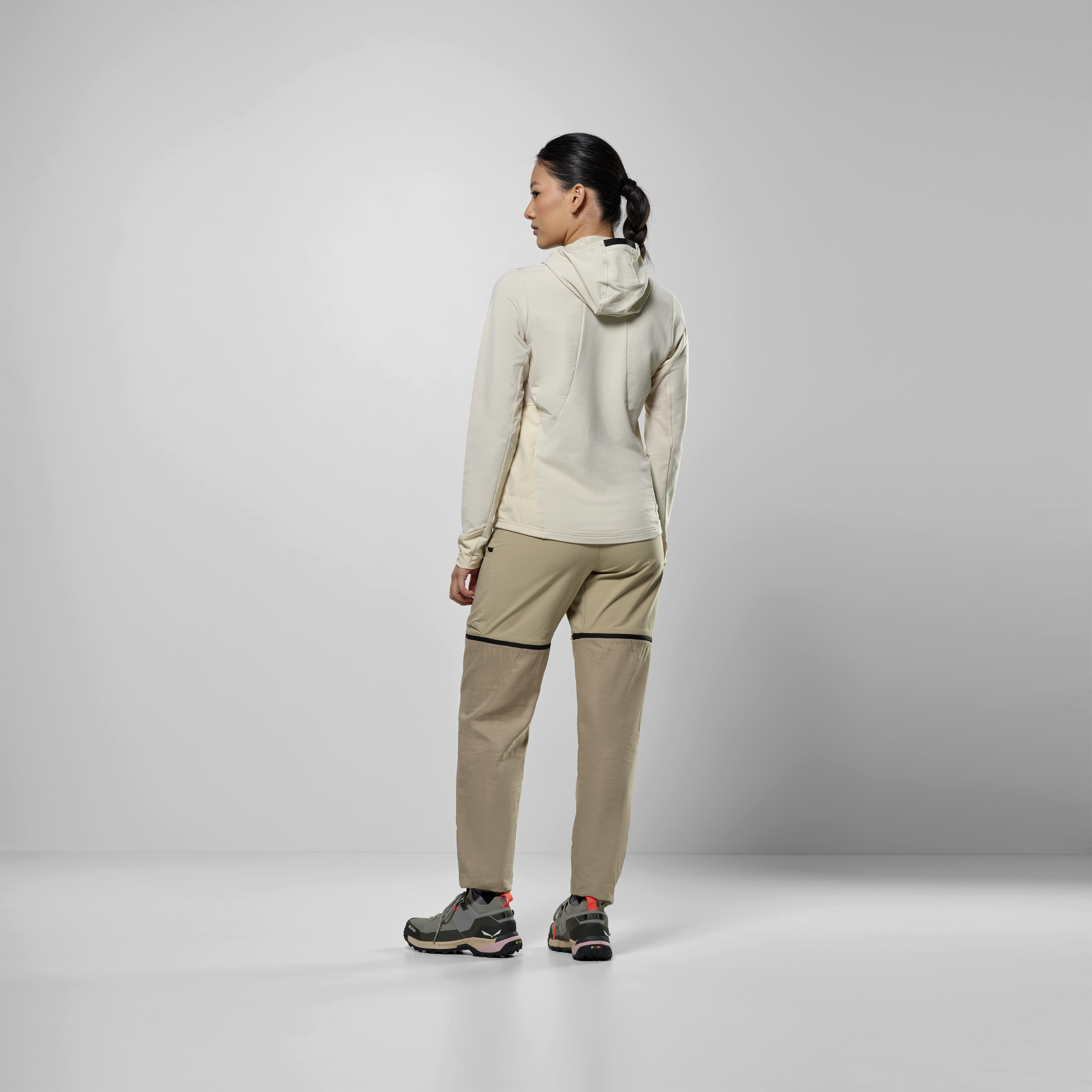 Puez Merino Durastretch Kapuzenpulli Damen