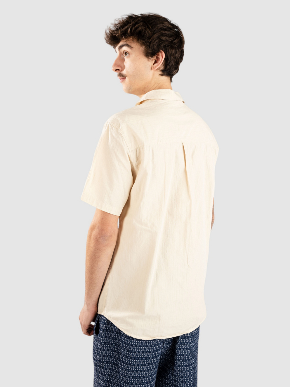 Anerkjendt Akleo Big Flower Shirt feather gray