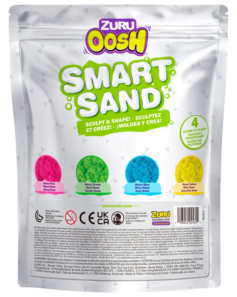 Zuru Oosh Smart Sand 500 g - assorterede farver