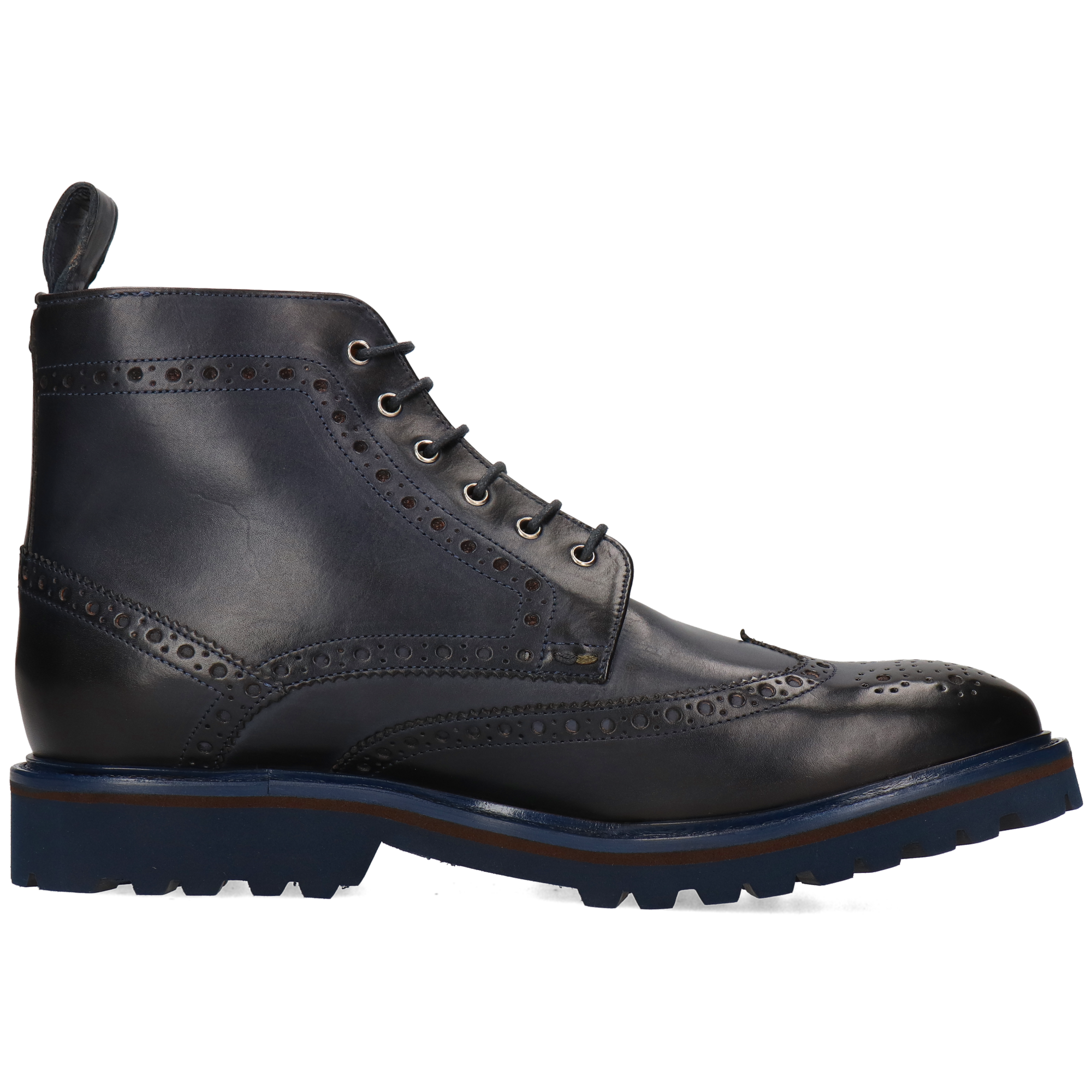 MATTHEW 7 - Bottines en cuir | Bleu