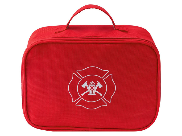 Houten speelset brandweertas