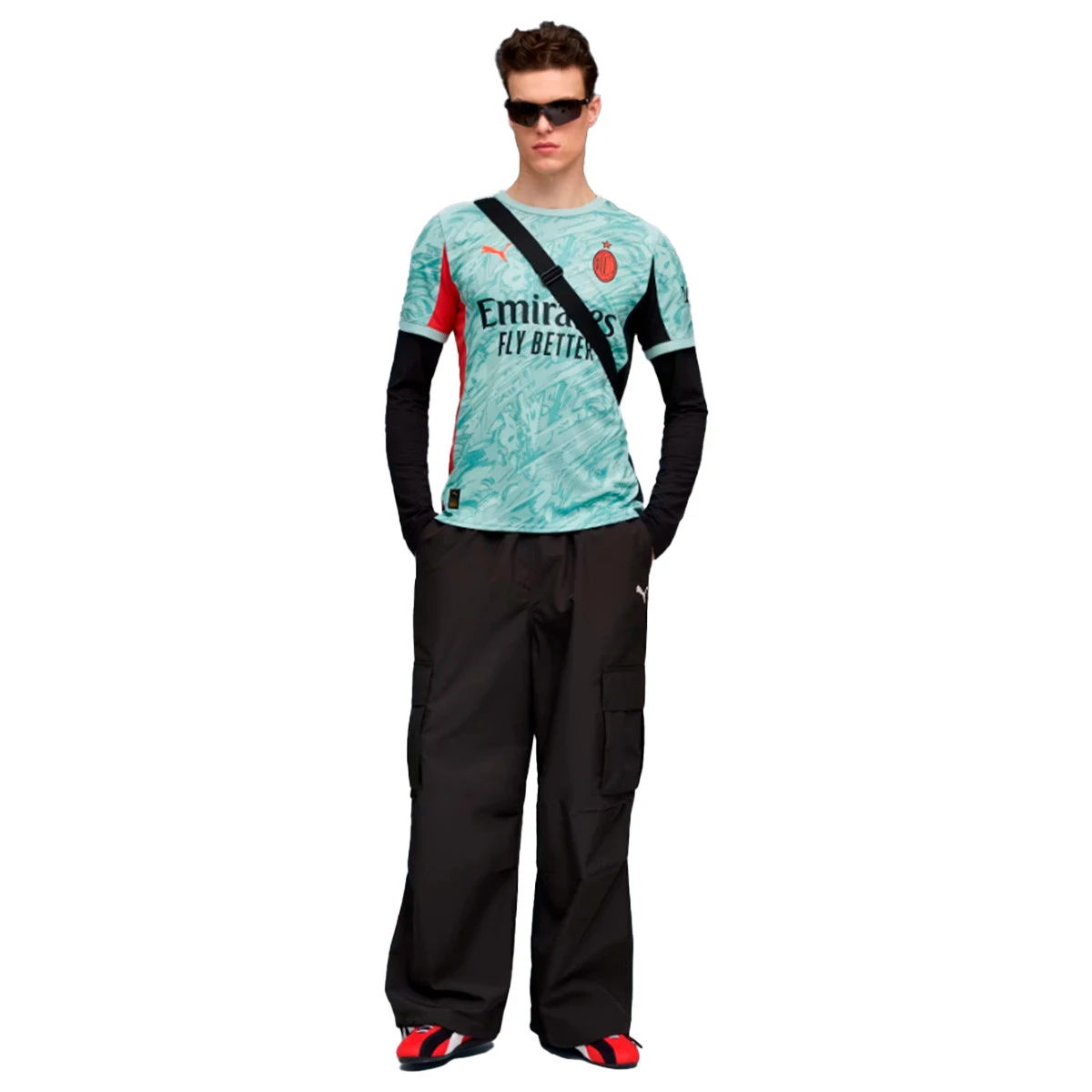 Camisola Puma AC Milan Primeiro Equipamento Guarda-redes 2025-2026
