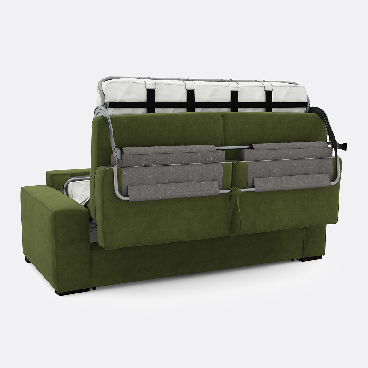 LA REDOUTE INTERIORS<br>Cama Fluweel, espuma Cecilia