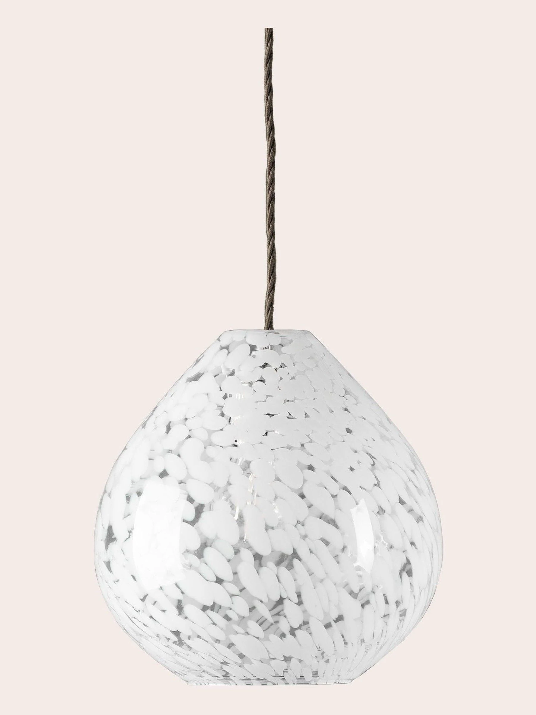 Laura Ashley - Confetti gemakkelijk te monteren glazen lampenkap