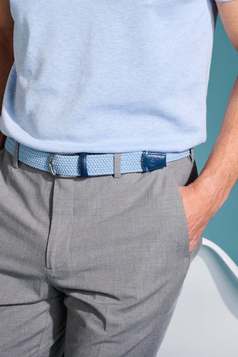 La Boucle blauwe heren riem