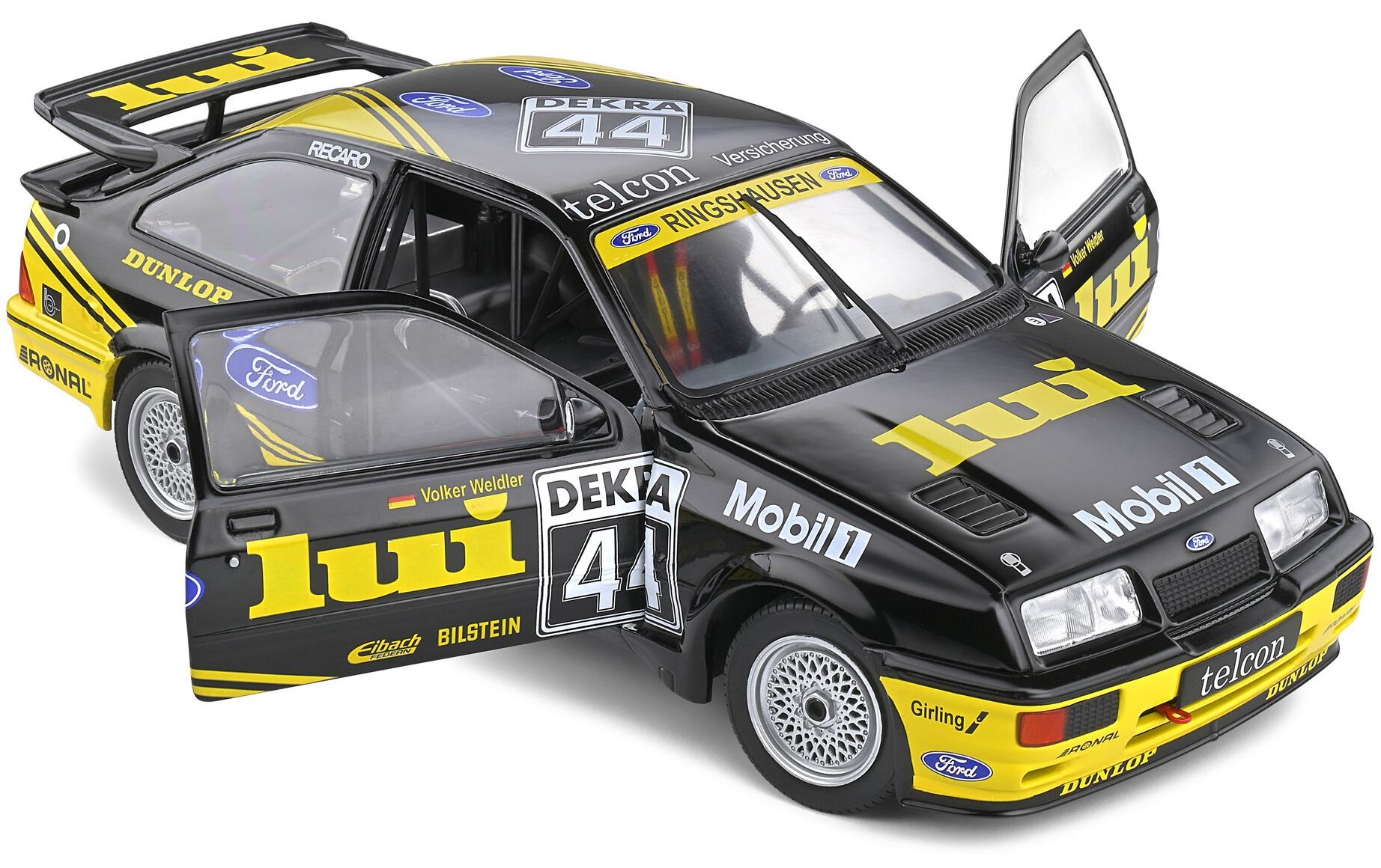 Rennwagen Ford Sierra RS 500 Cosworth 1:1824H Nürburgring 44 V.Weidler 1989 Schwarz