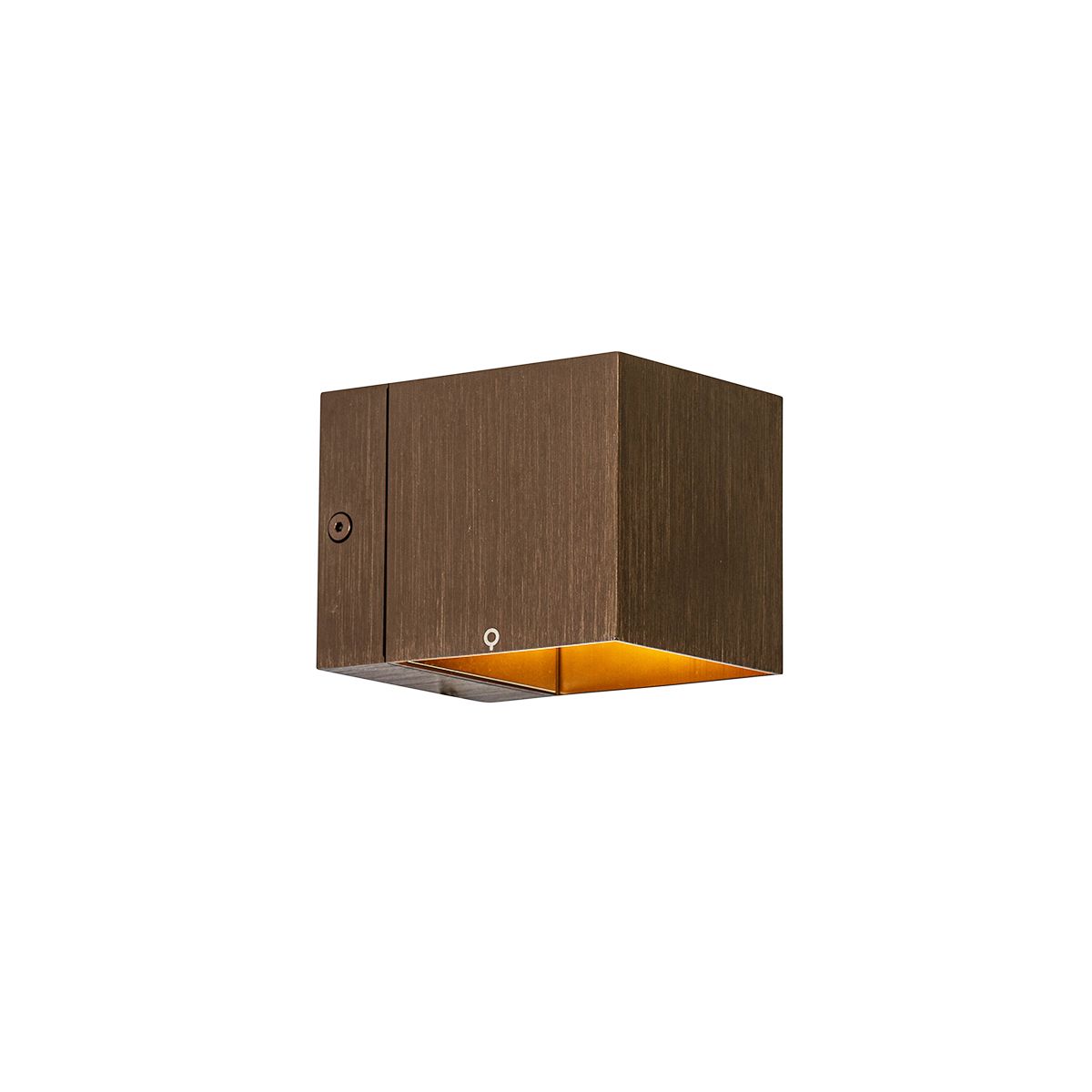 Smart wandlamp donkerbrons 8 cm incl. Wifi G9 - Transfer