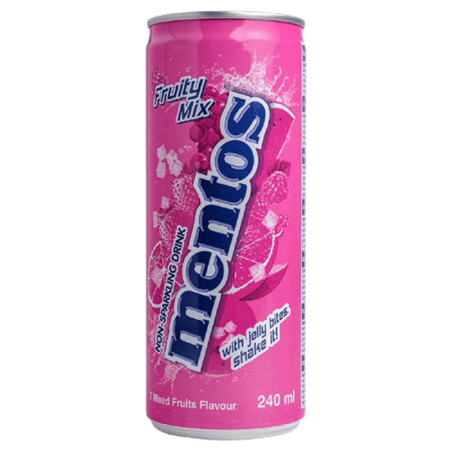 Mentos Niet-bruisende Drank Fruitige Mix 240ml