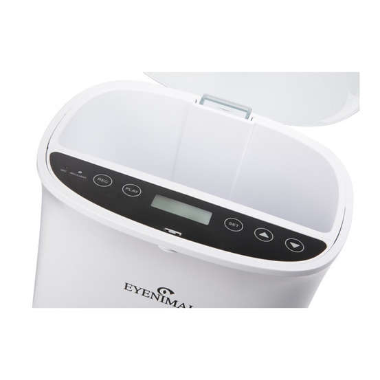 Distributeur de croquettes programmable eyenimal small pet feeder