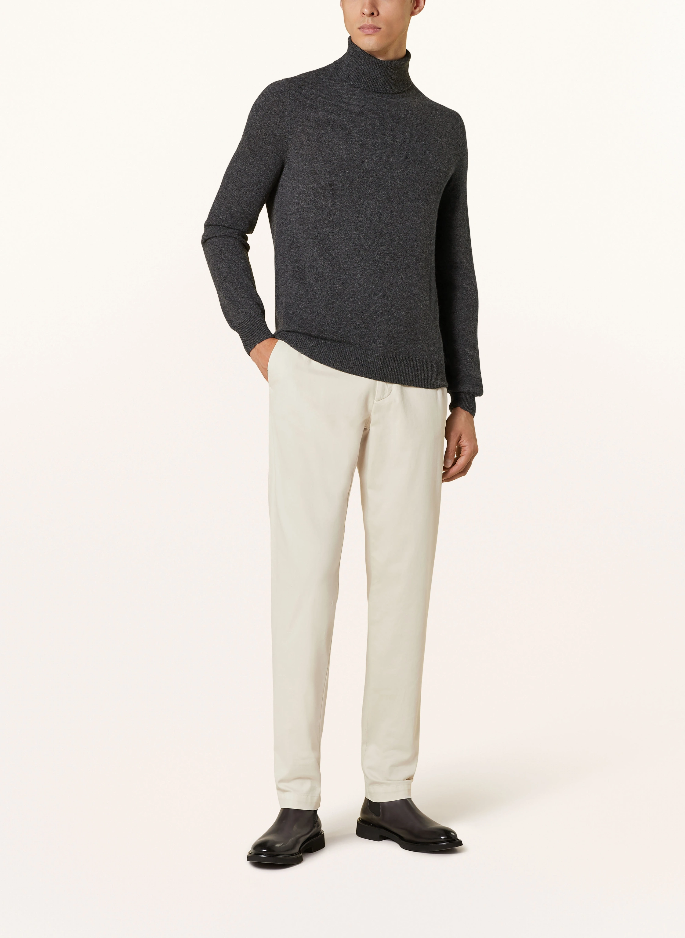 FTC CASHMERE Rollkragenpullover aus Cashmere