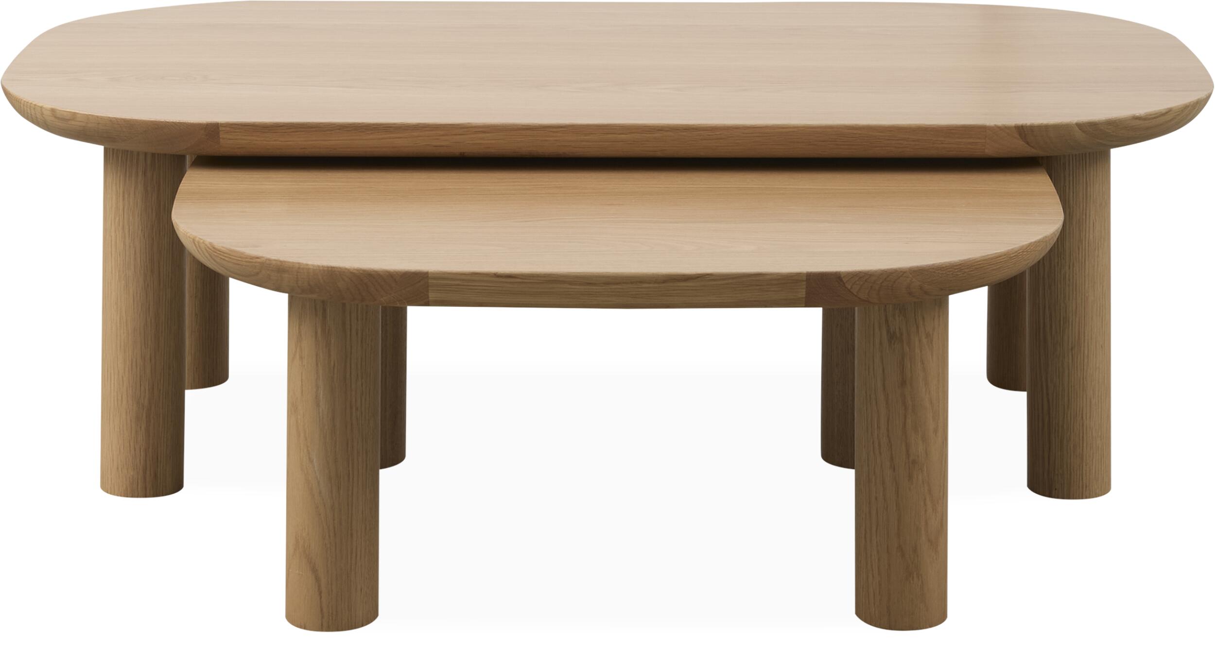 Monsera Sofabord 80 x 33 x 80 cm