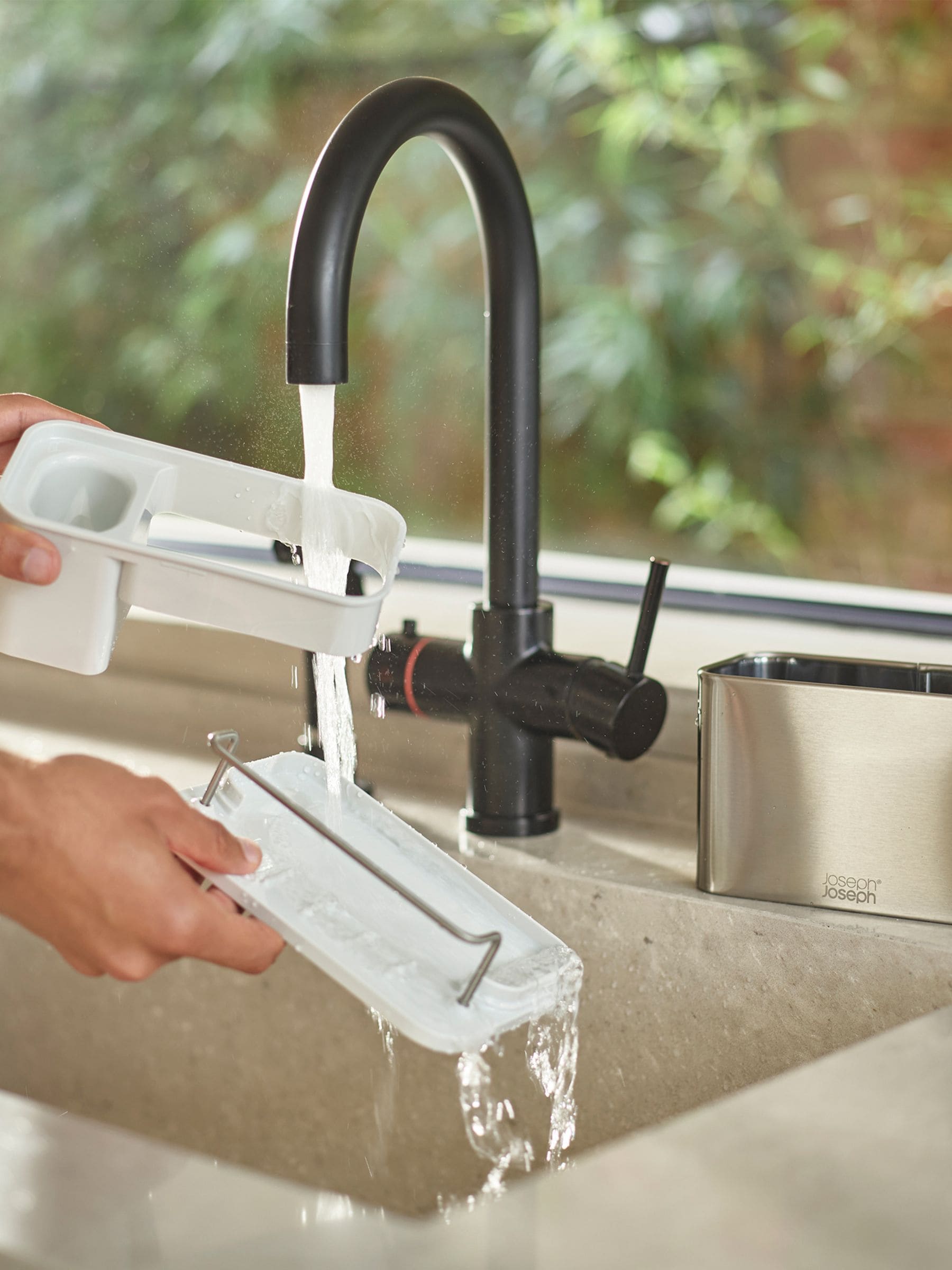 Joseph Joseph Surface Stainless-Steel Sink Tidy