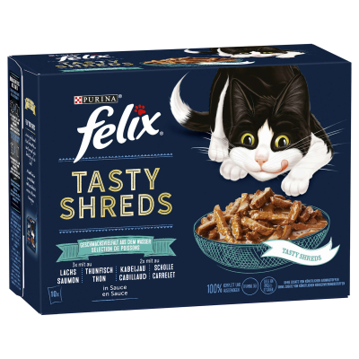 Felix Tasty Shreds Geschmacksvielfalt aus dem Wasser